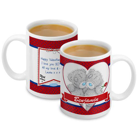 Personalised Me to You Bear Love Heart Couple Mug Extra Image 4